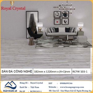 Sàn nhựa Royal Crystal RCFW103