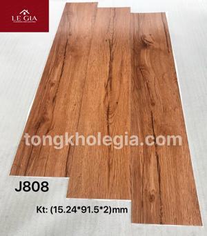 Sàn nhựa vinyl có keo sẵn J808