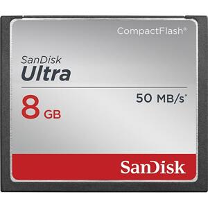 SanDisk CompactFlash ultra 50MB/s 8GB