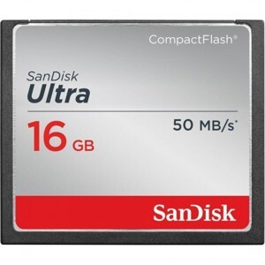 Thẻ nhớ SanDisk CompactFlash Ultra 16Gb 50MB/s