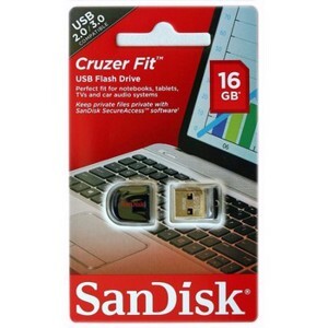 USB SanDisk Cruzer Fit CZ33 (SDCZ33) 16GB - USB 2.0