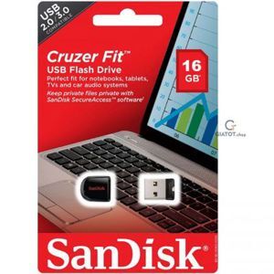 USB SanDisk Cruzer Fit CZ33 (SDCZ33) 16GB - USB 2.0