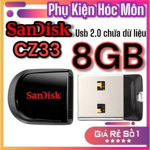 USB SanDisk Cruzer Fit CZ33 (SDCZ33) 8GB - USB 2.0