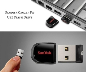 USB SanDisk Cruzer Fit CZ33 (SDCZ33) 8GB - USB 2.0