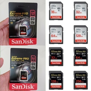 Thẻ nhớ SanDisk ExtremePro SDHC class 10 - 32GB