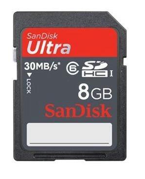 Thẻ nhớ SanDisk Ultra SDHC class 10 40MB/s - 8GB