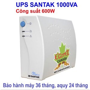 Bộ lưu điện Santak TG1000 (TG-1000) - 600W, Offline