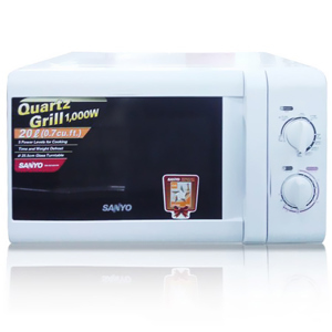 Lò vi sóng Sanyo EMG2182W (EM-G2182W) - Lò cơ, 20 lít, 700W, có nướng