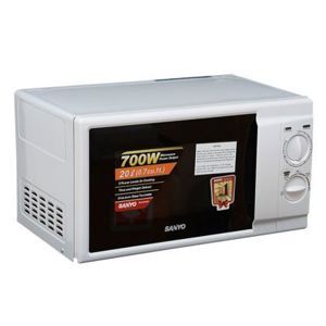 Lò vi sóng Sanyo EM-S2052W - Lò cơ, 20 lít, 700W