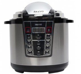Nồi áp suất Sanyo EPC-DY609S - Nồi điện đa năng, 6.0 lit, 1000W