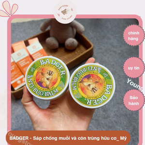 Sáp chống muỗi Badger (56g)