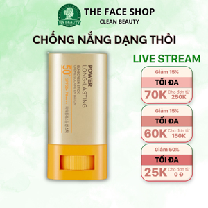 Sáp chống nắng Power Long Lasting Sunscreen Stick SPF50+ PA+ 18gr