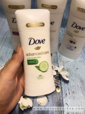 Sáp khử mùi nữ Dove Go Fresh 48h - Cool Essentials, 74g