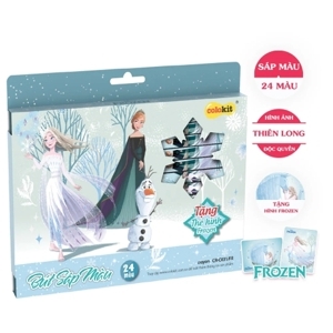 Sáp màu Colokit Disney Frozen CR-C031/FR - 24 màu