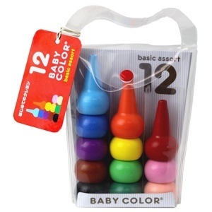 Sáp màu Nhật Bản Baby Color ( 12 màu )