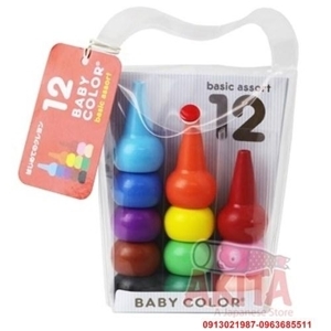 Sáp màu Nhật Bản Baby Color ( 12 màu )