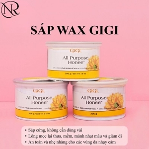 Sáp ong tẩy lông Wax Gigi All Purpose Honee 396g