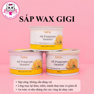 Sáp ong tẩy lông Wax Gigi All Purpose Honee 396g