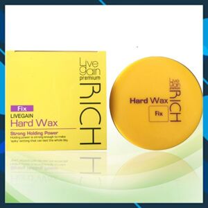 Sáp tạo kiểu tóc nam cứng Hard Wax Fix Livegain Rich - 110g
