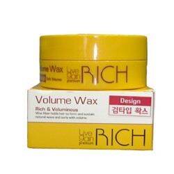 Sáp tạo kiểu tóc nam cứng Hard Wax Fix Livegain Rich - 110g