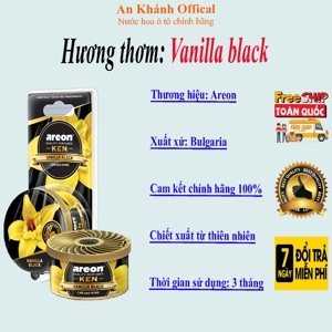 Sáp thơm ô tô Areon Ken Vanilla