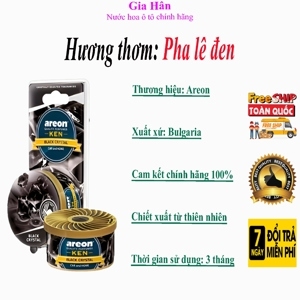 Sáp thơm ô tô cao cấp AREON KEN  Black Crystal