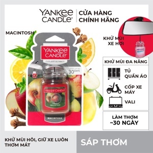 Sáp thơm xe Yankee Candle Macintosh