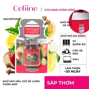 Sáp thơm xe Yankee Candle Macintosh