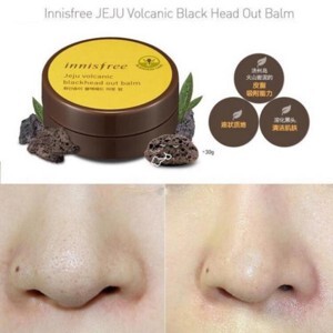 Sáp trị mụn đầu đen Innisfree Jeju Volcanic Black Head Out Balm