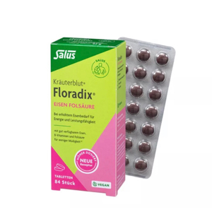 Sắt viên hữu cơ Floradix hộp 84 viên