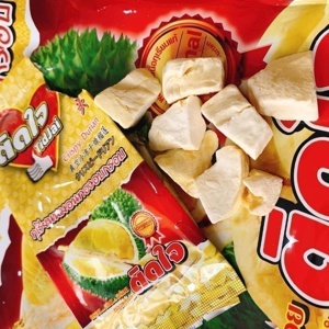 Sầu riêng sấy khô thái lan Crispy Durian TidJaj 215gr