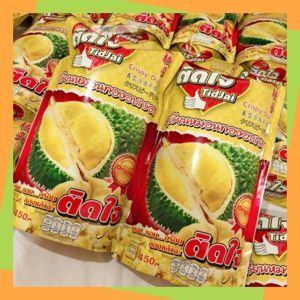 Sầu riêng sấy khô thái lan Crispy Durian TidJaj 215gr