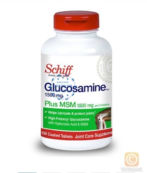 Hỗ trợ điều trị bệnh liên quan đến xương và khớp xương Schiff Glucosamine Plus MSM - 150 viên