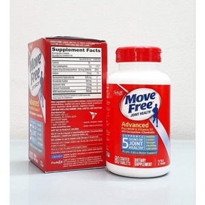 Schiff® Move Free Advanced plus MSM & vitamin D3 - 80 viên, bổ xương khớp, hỗ trợ điều trị bệnh thoái hóa khớp