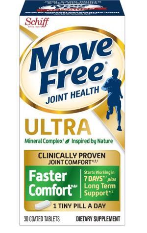 Schiff Move Free Ultra - Viên uống hỗ trợ điều trị bệnh xương khớp, chống loãng xương, 30 viên