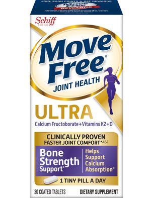 Schiff Move Free Ultra - Viên uống hỗ trợ điều trị bệnh xương khớp, chống loãng xương, 30 viên