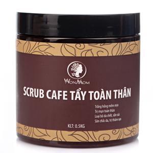 Scrub cà phê tẩy toàn thân cho mẹ Wonmom 500g