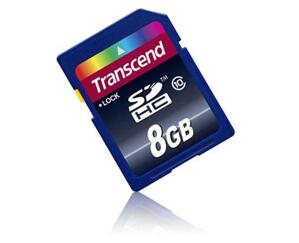 Thẻ Nhớ SDHC Transcend 8GB Class 10