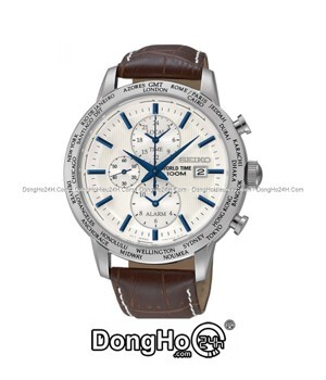 Đồng hồ nam Seiko Quartz World Time SPL051P1