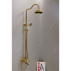 Sen cây đứng tắm đồng mạ vàng cao cấp chính hãng EVEREST EV-MV03