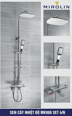 Sen tắm nhiệt độ Hàn Quốc Mirolin MK-908-set 4