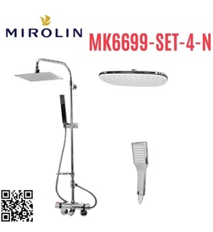 Sen cây nóng lạnh Mirolin MK6699 Set 4N