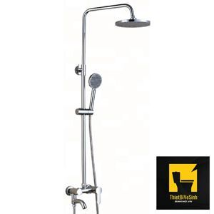 Sen cây nóng lạnh tròn inox304 đánh bóng Navier NV-808