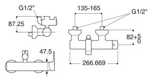 Sen cây tắm American Standard WF-0572