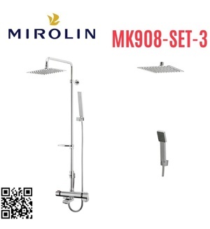 Sen cây tắm nhiệt độ Mirolin MK-908 set 3