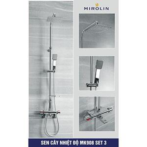 Sen cây tắm nhiệt độ Mirolin MK-908 set 3