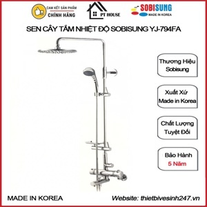 Sen cây tắm nhiệt độ nóng lạnh SOBISUNG YJ-794FA