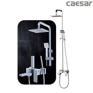 Vòi hoa sen cây tắm nóng lạnh Caesar S668C