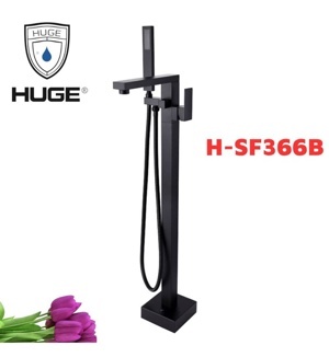 Sen tắm đặt sàn Lambert Black Huge H-SF366B