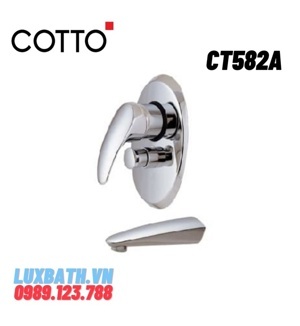 Sen tắm nóng lạnh âm tường Cotto CT582A